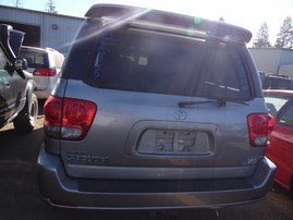 2006 TOYOTA SEQUOIA LIMTED SILVER 4.7L AT 2WD Z18243
